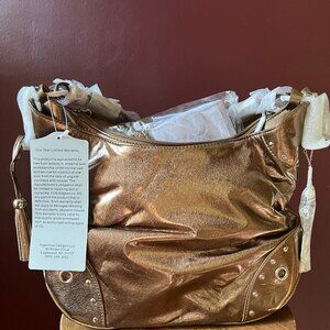 Metallic Hobo Bag